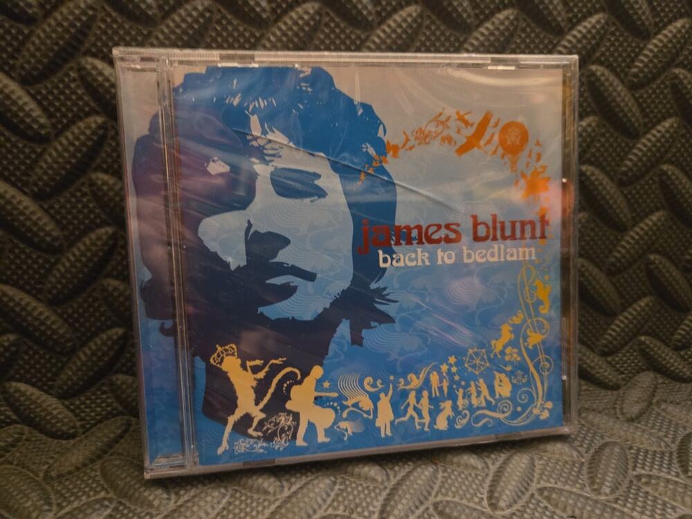 James Blunt Back To Bedlam CD Sealed New Cracked Case You’re Beautiful